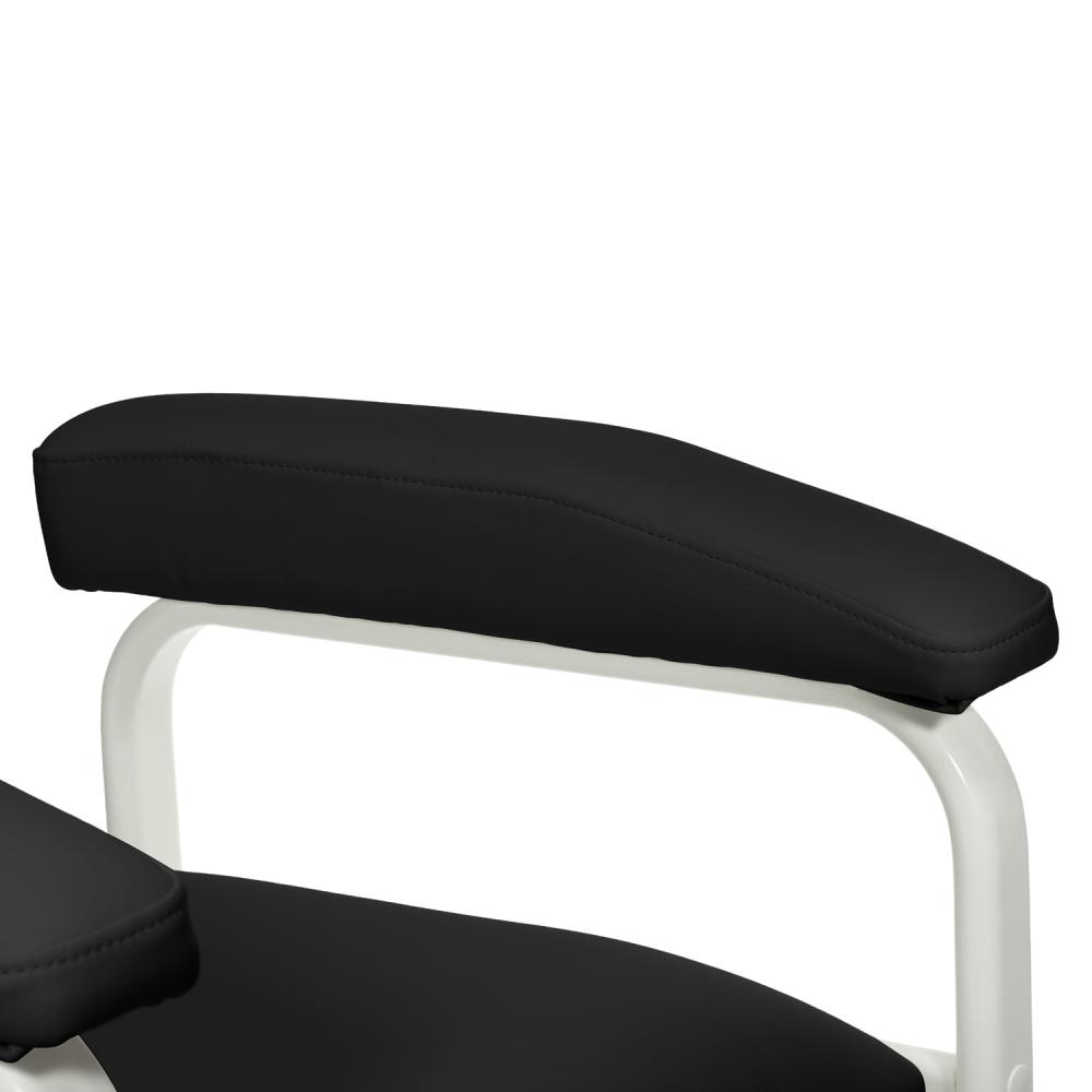 TEQLER | Phlebotomiestuhl Blutentnahmestuhl schwarz (T170704)