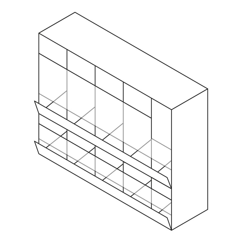 TEQLER | Materialspender XXL 10 Fächer (T170709)