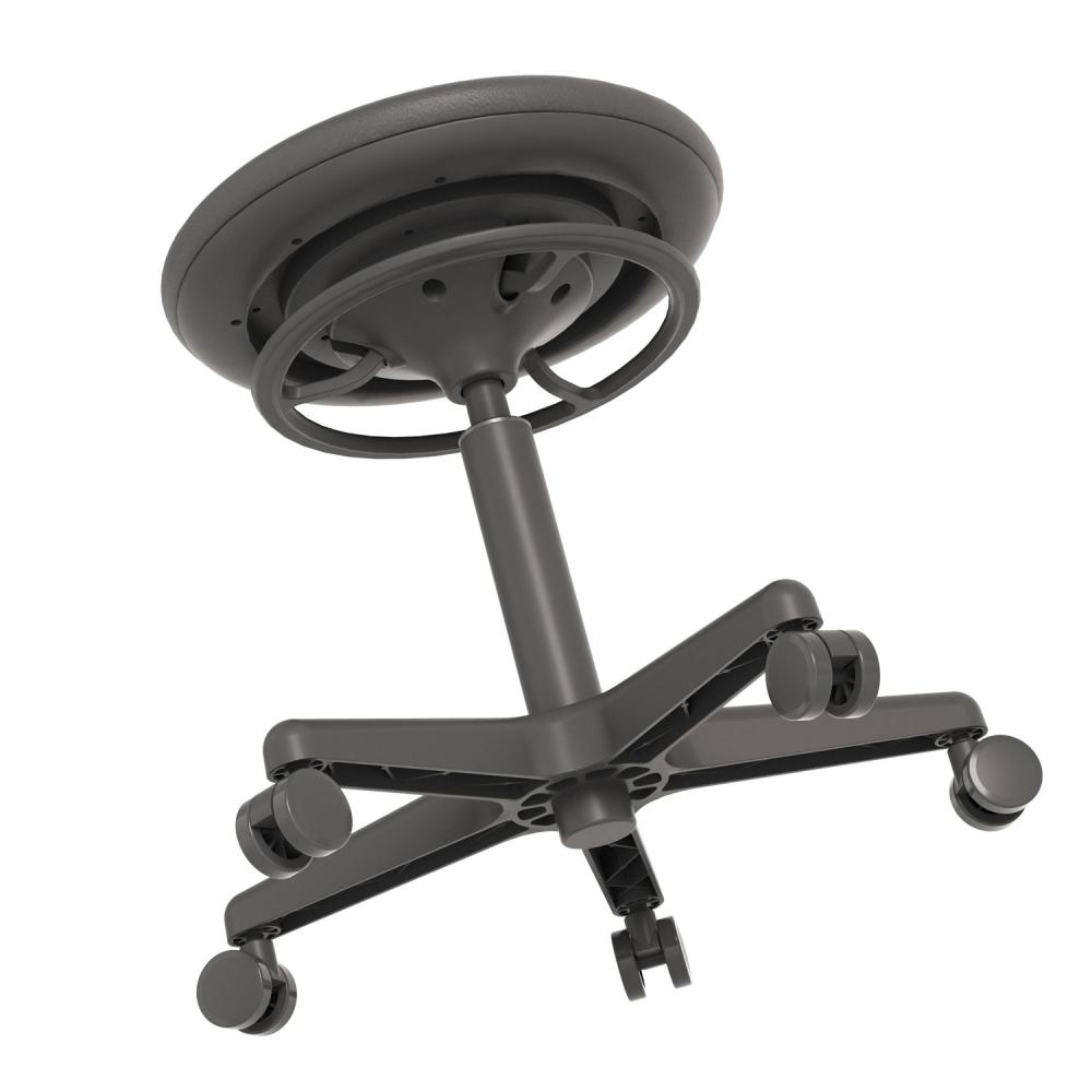 TEQLER | Laborrollhocker CATANIA schwarz (T170735)