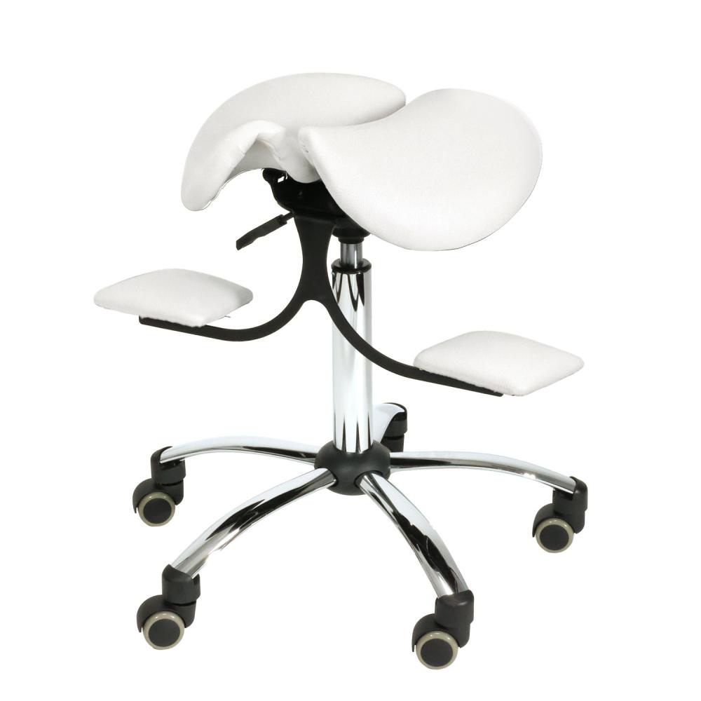 TEQLER | Sattelstuhl ErgoWork weiß (T170742)