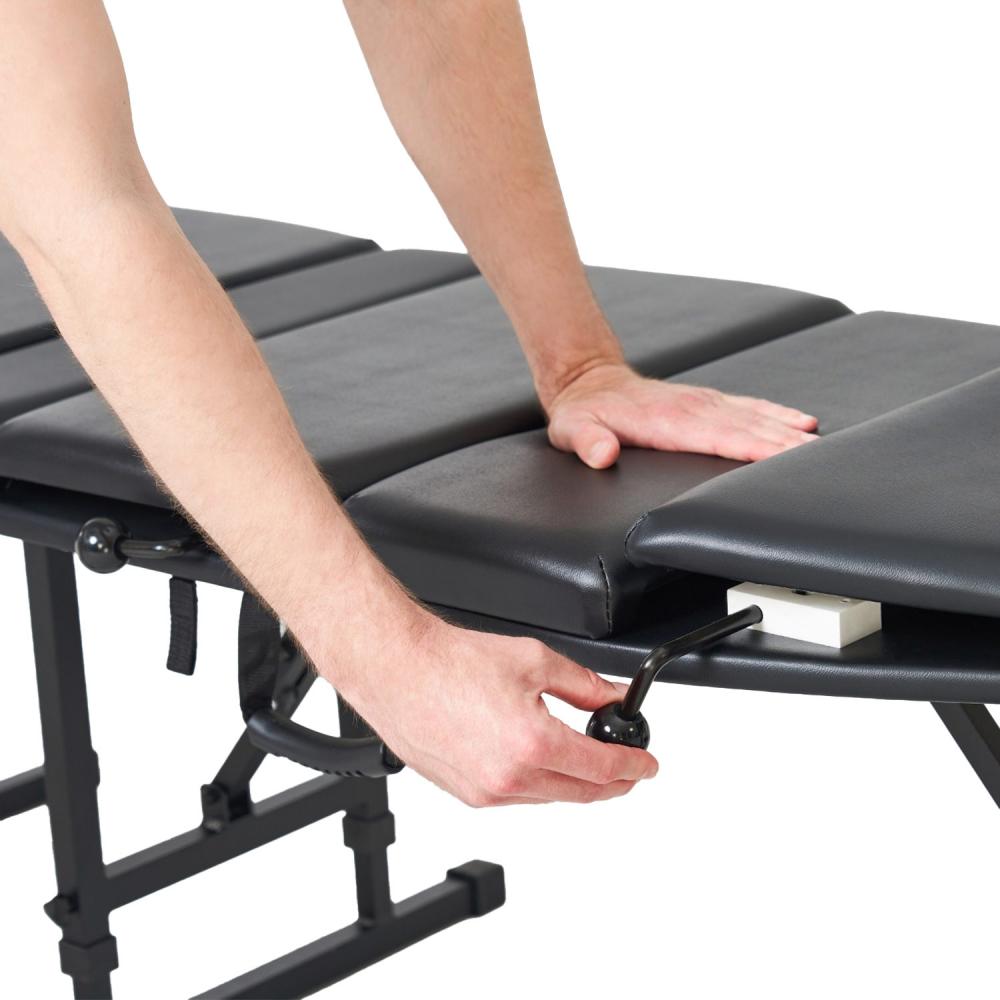 TEQLER | Chiropraktikerliege schwarz (T170774)