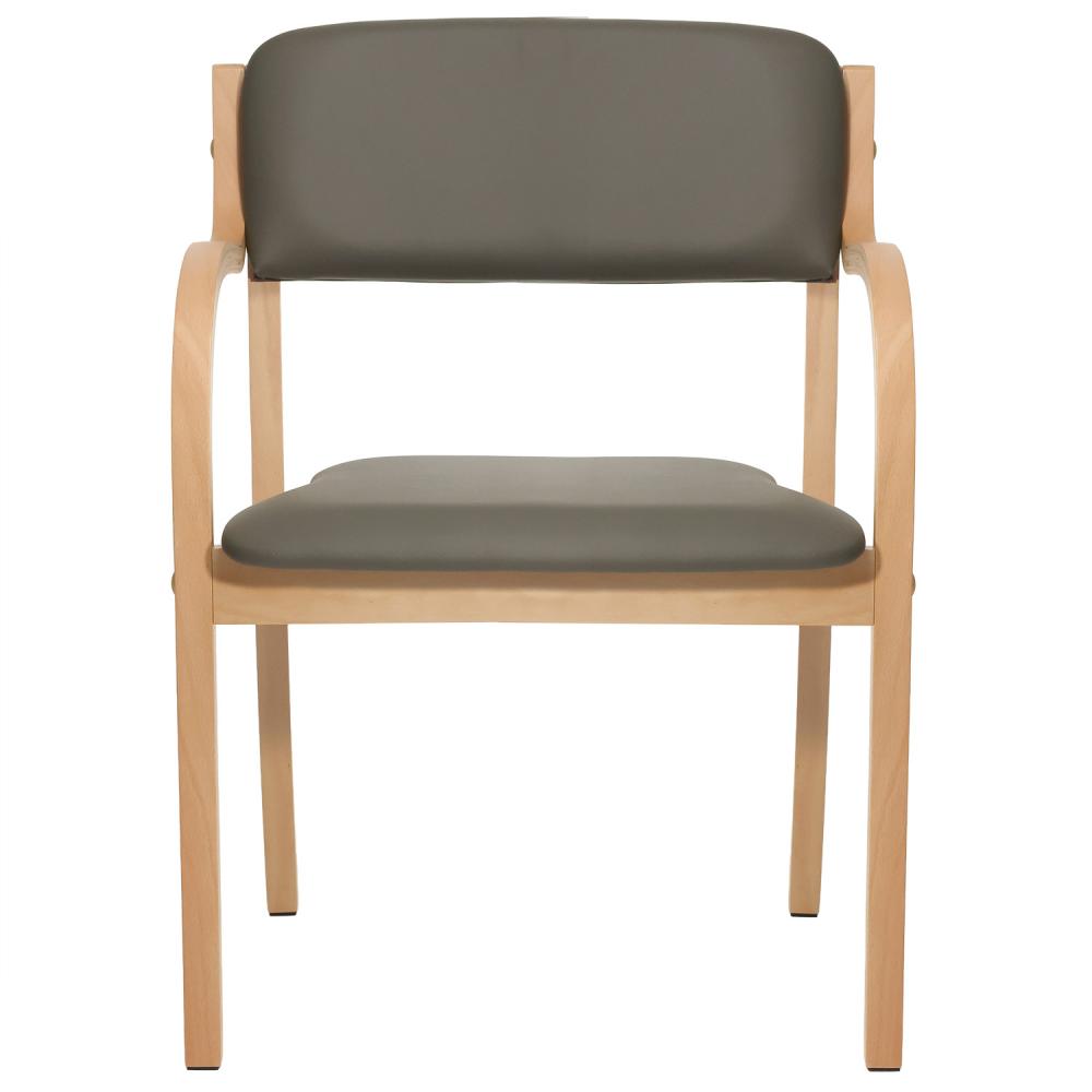 TEQLER | Besucherstuhl Comfort+ anthrazit (T170915)