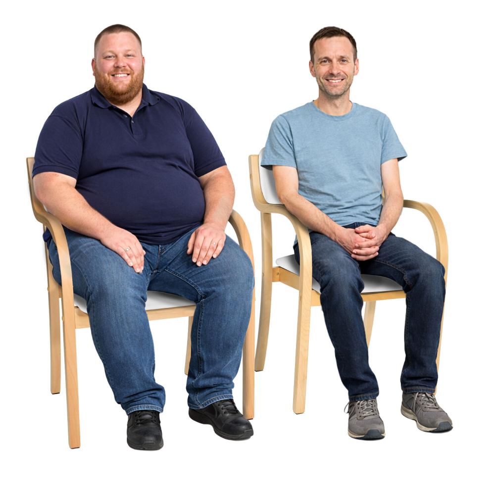 TEQLER | Besucherstuhl Comfort+ weiß (T170916)