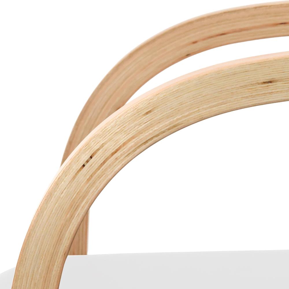 TEQLER | Besucherstuhl Comfort+ weiß (T170916)