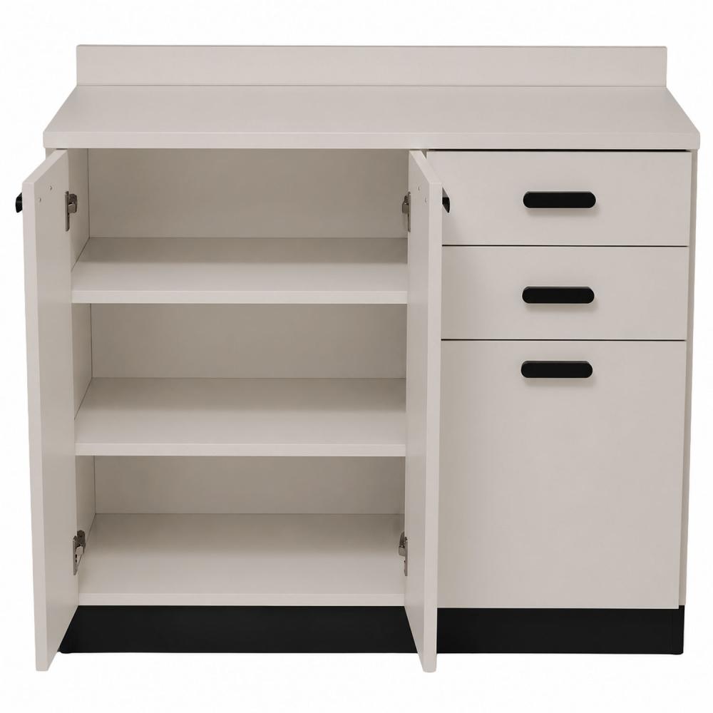 TEQLER | Sideboard VARDE grau / schwarz (T1711880)