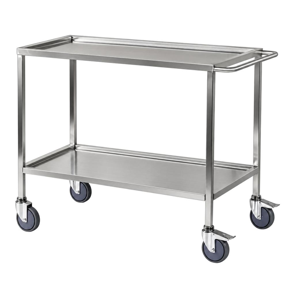 TEQLER | mobiler Edelstahl Mehrzweckwagen (T171802)
