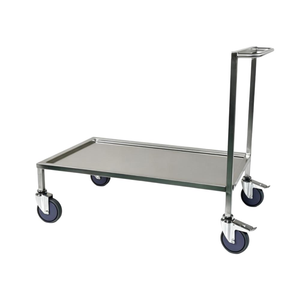 TEQLER | mobiler Edelstahl Transportwagen (T171803)