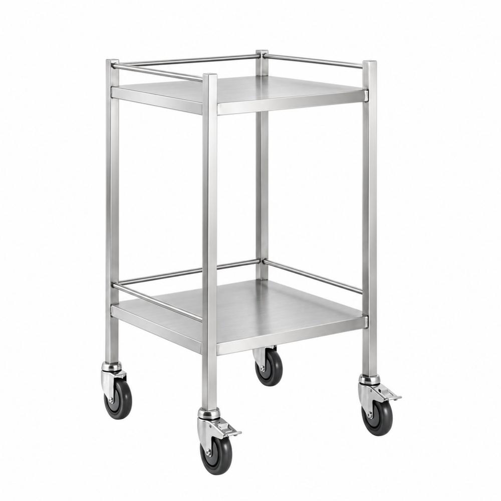 TEQLER | mobiler Edelstahl Multifunktionswagen (T171805)