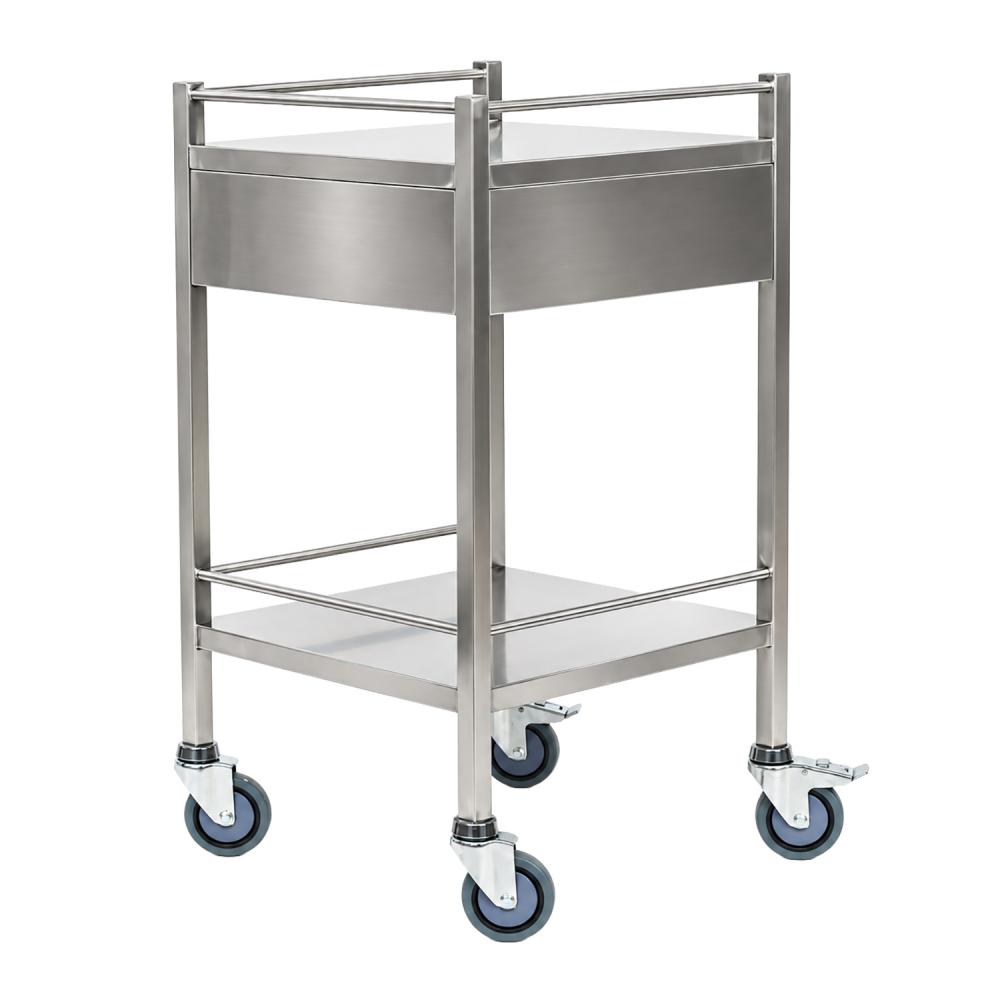 TEQLER | mobiler Edelstahl Schubladenwagen (T171806)