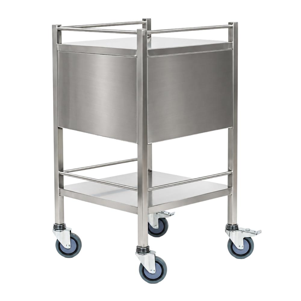 TEQLER | mobiler Edelstahl Schubladenwagen (T171807)