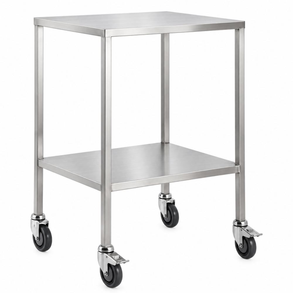 TEQLER | mobiler Edelstahl Gerätewagen (T171812)