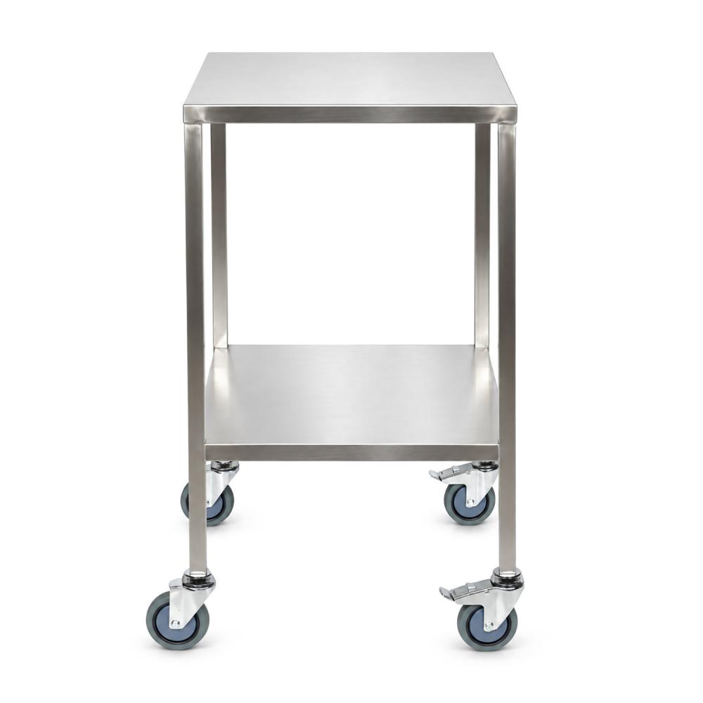 TEQLER | mobiler Edelstahl Gerätewagen (T171812)
