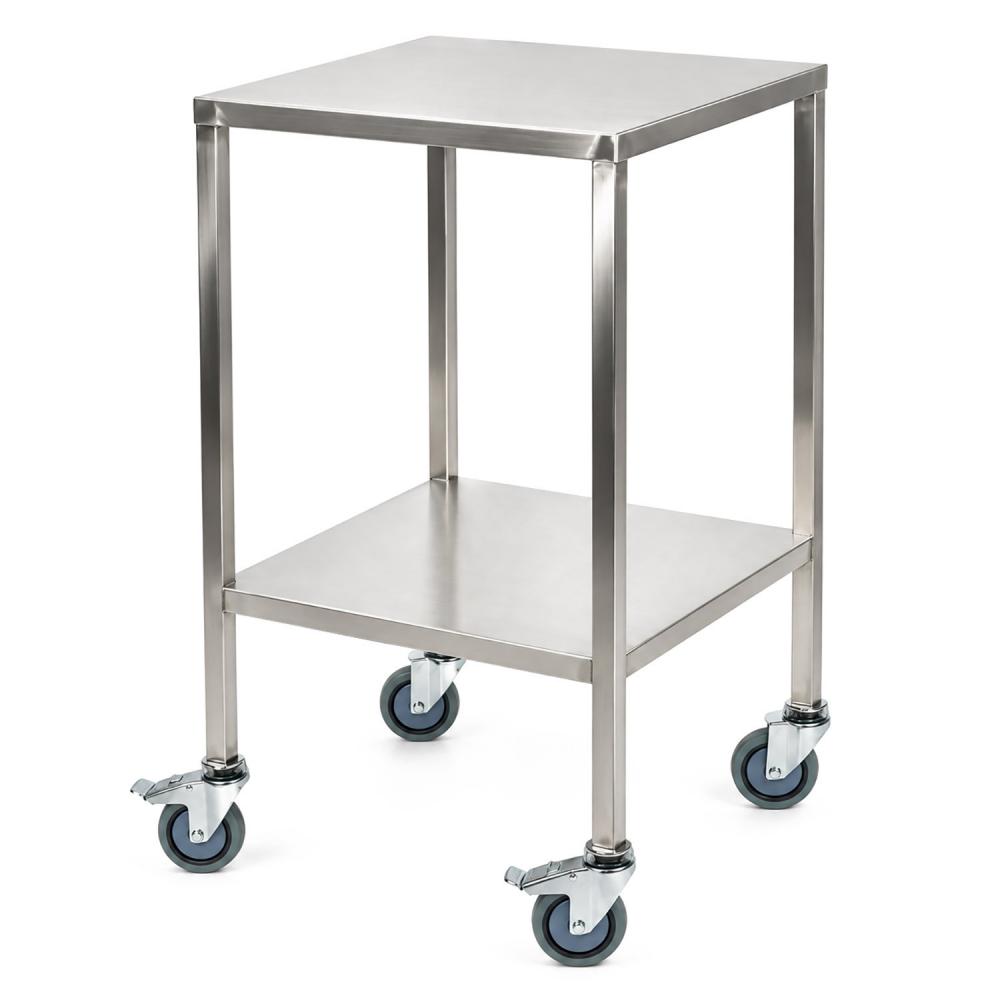 TEQLER | mobiler Edelstahl Gerätewagen (T171813)