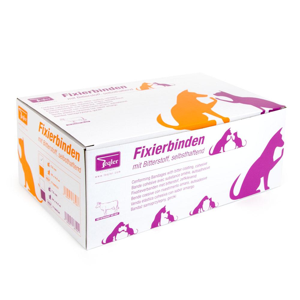 TEQLER | selbsthaftende Fixierbinde mit Bitterstoffe (190533)