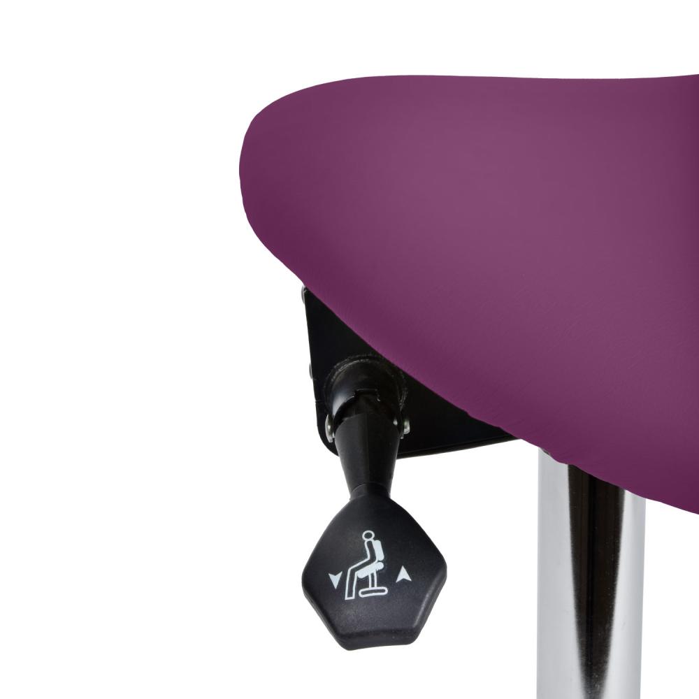 TEQLER | Drehhocker Sattelsitz lila (T140523lila)