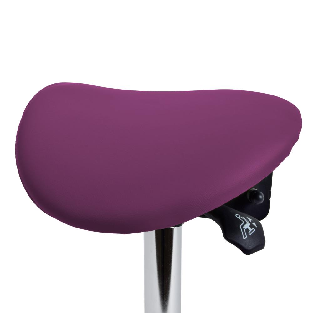 TEQLER | Drehhocker Sattelsitz lila (T140523lila)
