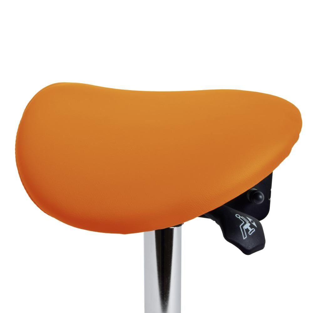TEQLER | Drehhocker Sattelsitz orange (T140523orange)