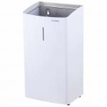 AIR-WOLF | Abfallbehälter Alpha 27 Liter Edelstahl weiß (60-114)