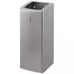 AIR-WOLF | Abfallbehälter Serie Alpha 50 Liter Edelstahl gebürstet (60-135)