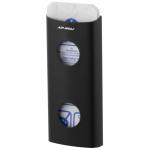 AIR-WOLF Hygienebeutelspender Alpha (mattschwarz)