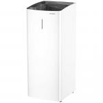 AIR-WOLF | Abfallbehälter Serie Alpha Edelstahl weiß 50 Liter (60-177)
