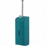 AIR-WOLF | WC-Bürstenhalter Alpha Edelstahl blau-grün (60-416)