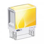 COLOP Printer 20 Praxisstempel weiß-gelb (4-zeilig)