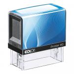 COLOP Printer 40 Praxisstempel schwarz-blau (6-zeilig)