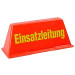 TEMPLIN | Dachschild Einsatzleitung (rot / gelb) unbeleuchtet