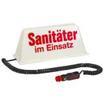 Dachschild "Sanitäter im Einsatz"