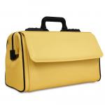 DÜRASOL | Arzttasche RUSTICANA Modern 2 Vortaschen Feinrindleder gelb (7008)