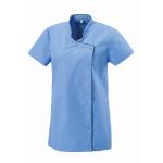 EXNER Damen Tunika Jacke mit Paspel (light blue)