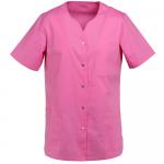 EXNER | Damen Kasack Halbarm 50% Baumwolle hotpink (2407543)