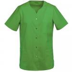 EXNER | Damen Kasack Halbarm 50% Baumwolle lemongreen (2407579)