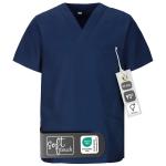 EXNER Schlupfkasack unisex navyblau XS bis 8XL