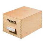 HAN Karteikasten DIN A6 Holz (900)