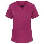 KARLOWSKY Essential | Damen Kurzarm Schlupfkasack (fuchsia) KS66