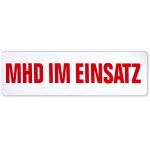Magnetfolienschild MHD im Einsatz für Notärzte und Einsatzfahrzeuge