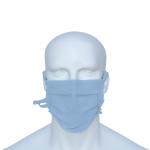 Mund-Nasen-Maske (MNS) hellblau
