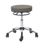TEQLER Rollhocker 47cm - 57cm (grau)