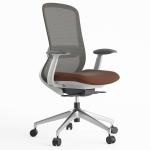 TEQLER | Bürodrehstuhl Larvik rot (T171156)