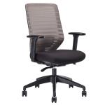 TEQLER | Bürostuhl Svelvik schwarz beige schwarz (T171164)