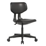 TEQLER | Laborrollhocker MILAN schwarz (T170712)