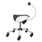 TEQLER Interior | Sattelhocker abnehmbare Lehne (schwarz) T142729sw