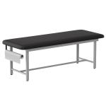 TEQLER | flache Behandlungsliege schwarz (T146550)