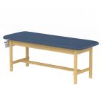 TEQLER | flache Holz-Behandlungsliege blau (T146710)