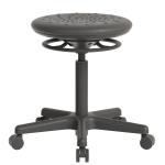 TEQLER | Laborrollhocker CATANIA schwarz (T170735)