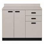 TEQLER | Sideboard VARDE grau / schwarz (T1711880)