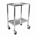TEQLER | mobiler Edelstahl Arbeitswagen (T171799)
