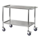 TEQLER | mobiler Edelstahl Mehrzweckwagen (T171802)